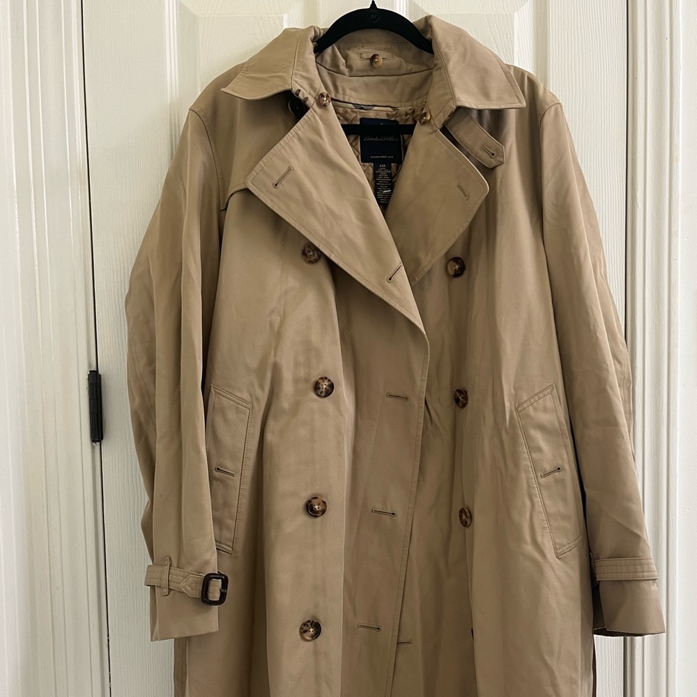 Brooks Brothers Beige Quilted Lining Coat